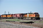 Eastbound manifest crosses over the diamond